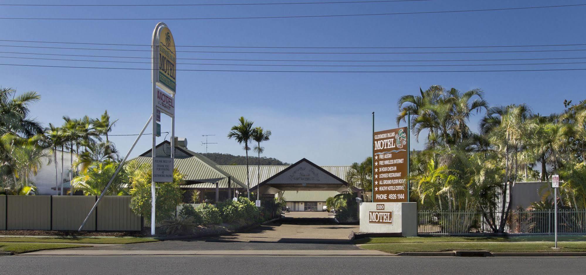 Glenmore Palms Motel Рокхемптън Екстериор снимка